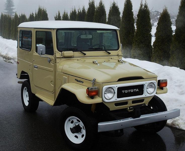 1982 FJ40 Beige : Iconic Toyotas FJ40 & 60 Series  : Peter Gabbarino Photographs 