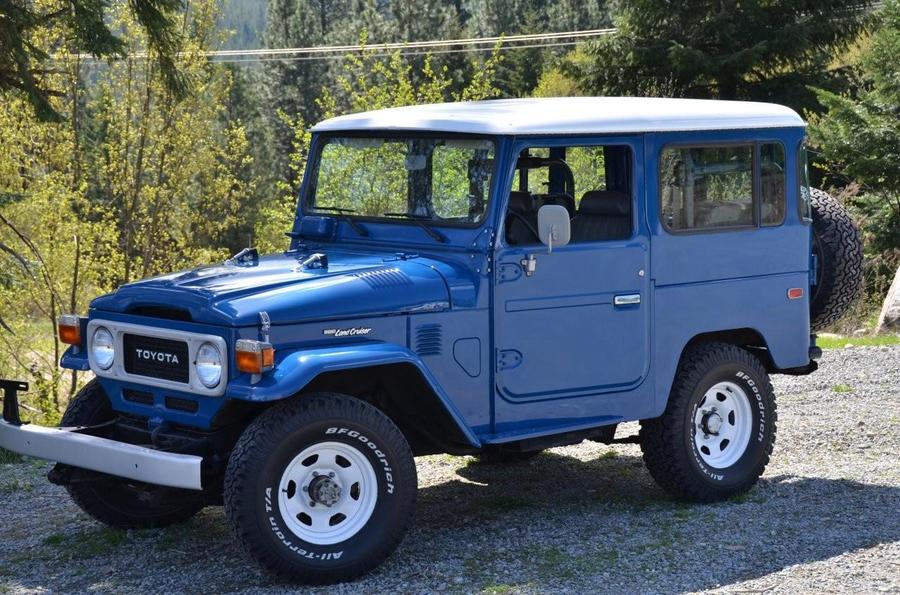 1981 FJ40 AC PS Nordic Blue  : Iconic Toyotas FJ40 & 60 Series  : Peter Gabbarino Photographs 