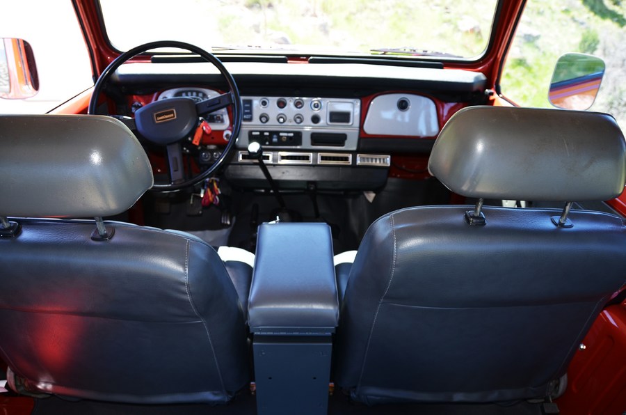 1983 BJ42 Interior : Iconic Toyotas FJ40 & 60 Series  : Peter Gabbarino Photographs 