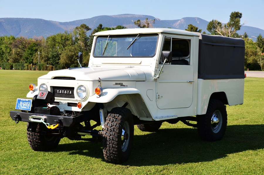 1964 FJ45 Short bed pickup. Super Rare Icon : Iconic Toyotas FJ40 & 60 Series  : Peter Gabbarino Photographs 