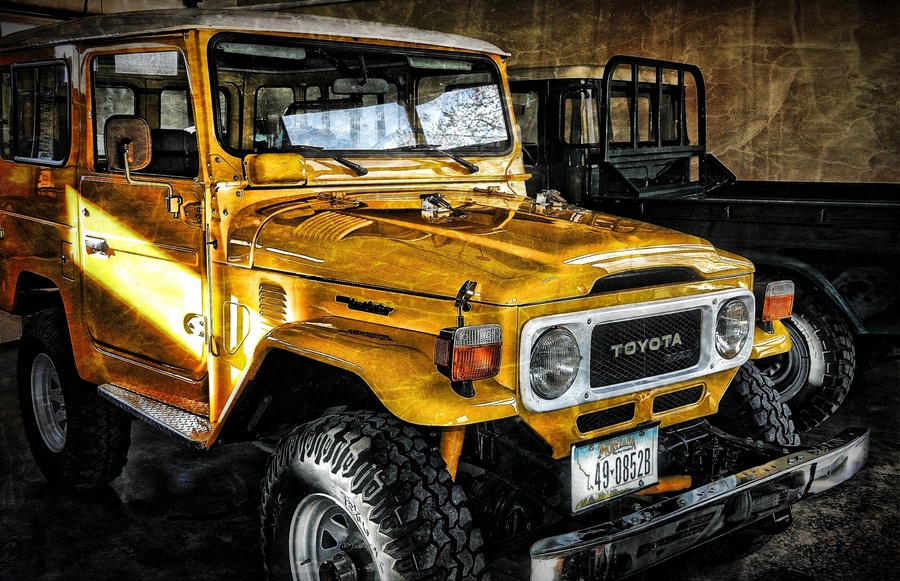 '84 BJ42 : Iconic Toyotas FJ40 & 60 Series  : Peter Gabbarino Photographs 