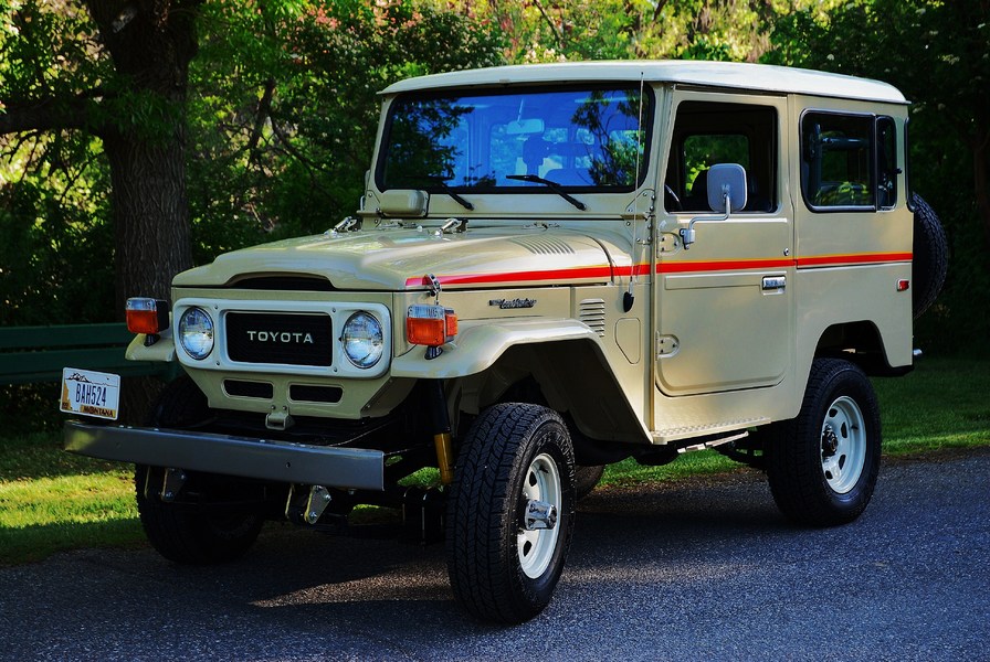 1983 FJ40 47k original miles : Iconic Toyotas FJ40 & 60 Series  : Peter Gabbarino Photographs 