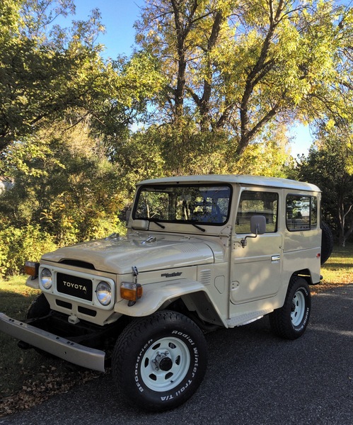 Beautiful '82 FJ40 headed to Wisconsin : Iconic Toyotas FJ40 & 60 Series  : Peter Gabbarino Photographs 