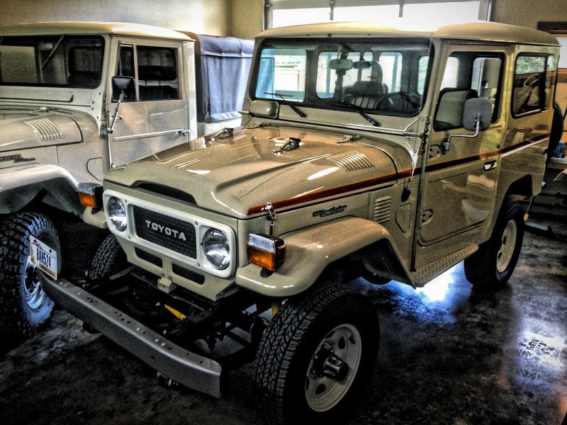 '64 45 and '83 40 : Iconic Toyotas FJ40 & 60 Series  : Peter Gabbarino Photographs 