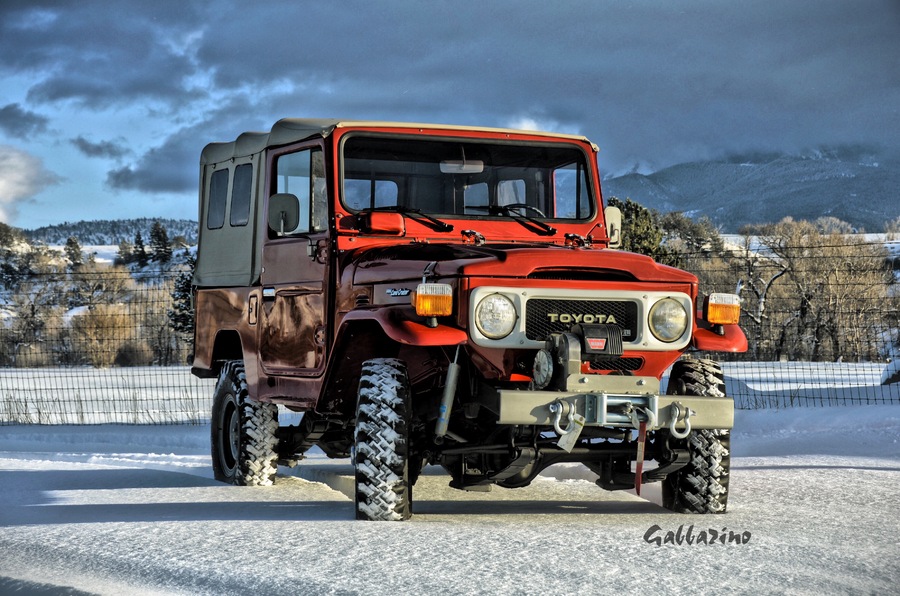 BJ43 : Iconic Toyotas FJ40 & 60 Series  : Peter Gabbarino Photographs 