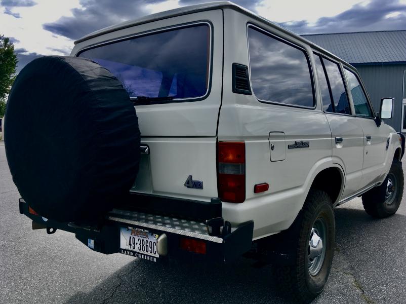 The nicest driving FJ60 anywhere. H55 5 speed, 137,000 original miles. Upgraded to keep : Iconic Toyotas FJ40 & 60 Series  : Peter Gabbarino Photographs 