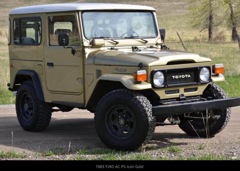 1983 FJ40 Factory AC PS : 1983 FJ40  : Peter Gabbarino Photographs 